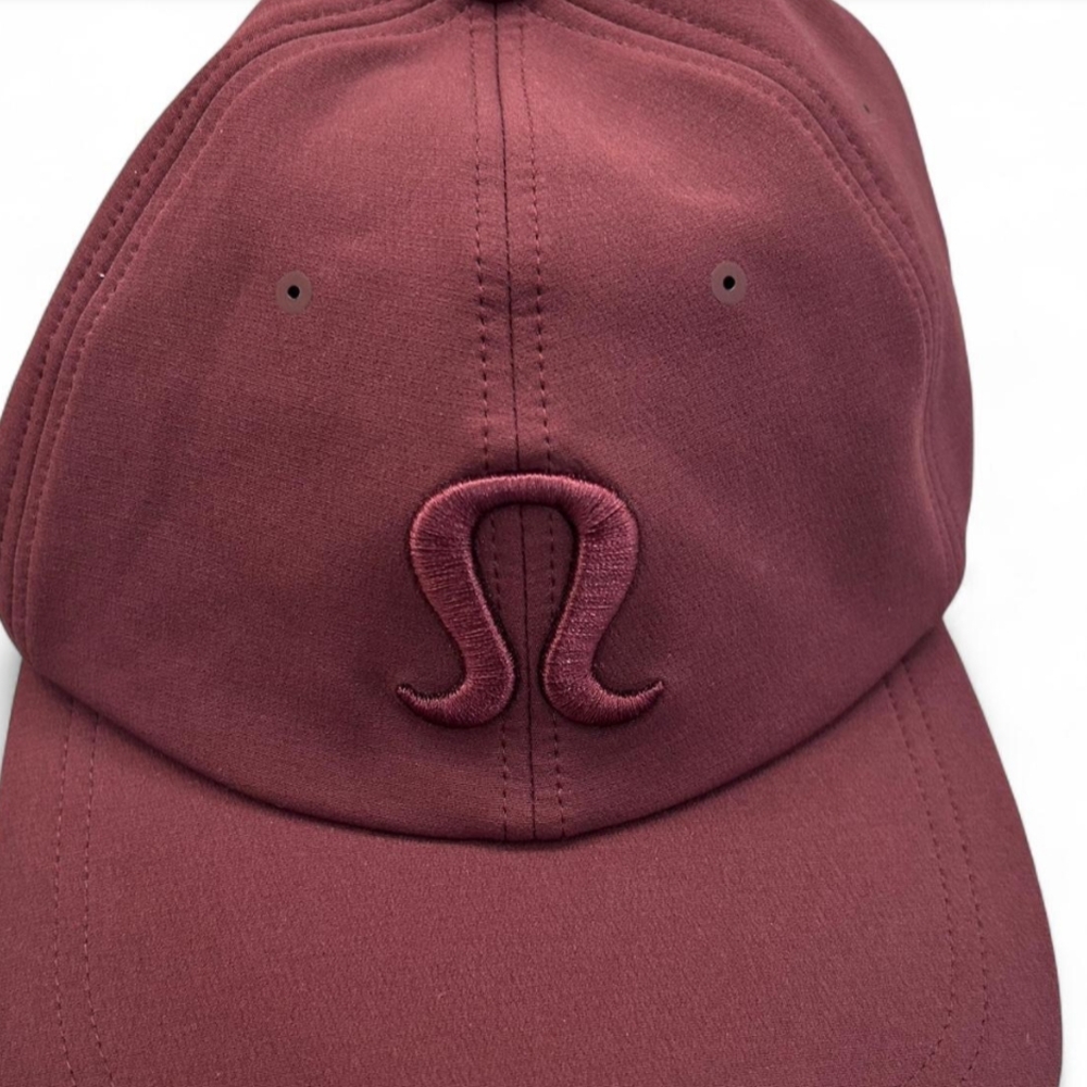Lululemon Athletica Burgundy Cap